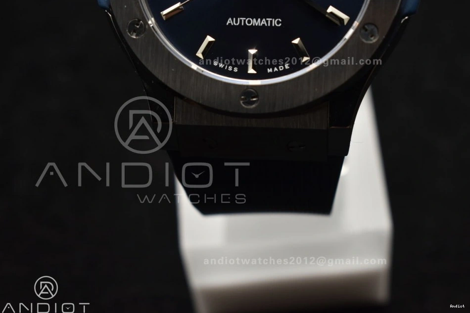 Edition Blue 1:1 SS A2892 Gummy Fusion HBF Classic Dial 42mm Strap Best On Blue 0313